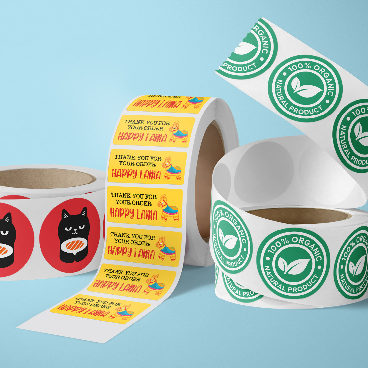 Custom Label Rolls